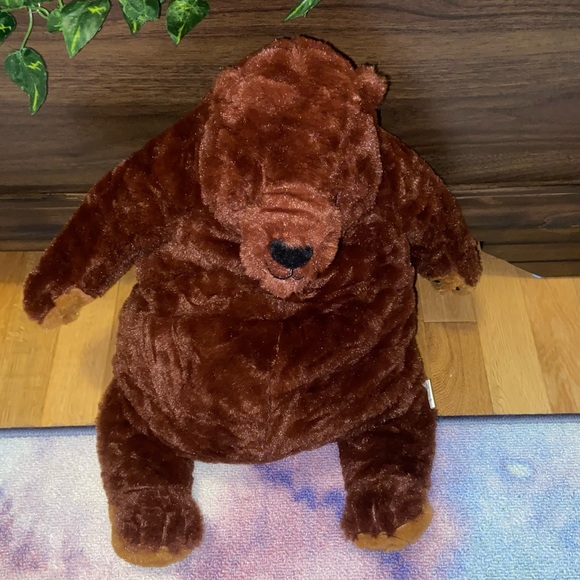 SOLD Iconic IKEA Djungelskog Bear Stuffed Animal - Picture 2 of 5